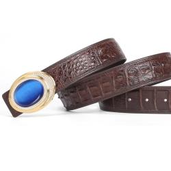 Cinturon De Cuero Custom Hot Luxury Brand Designer Man Belt Fashion Genuine Crocodile Leather Belts For Men High Quality Low MOQ