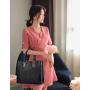 ZR643 Woman Bag Handbag Retro PU Fashion Female Portable Big High Quality Shoulder Underarm Bag Girl Versatile Tote Bag Shopping