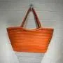 2024 New Fashion Single Shoulder Tote Bag Large Capacity Mother Female's Handmade Woven Polyester Lining Handmade Bag