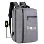 ZR903 Laptop Bag USB Charger Computer Cover Backpack Oxford Fabric Waterproof Zipper Print Logo Gift Backpack Business Schoolbag