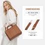 LOVEVOOK 2024 Custom Classic Fashion Designer Ladies Shoulder Crossbody Top Handle Bags Purse Leather Large Tote Bag for Women