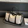 Retro Women's Handheld Canvas Sports and Fitness Capacity Travel Bag