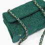2024 OEM ODM Luxury Fabric Veagn Leather Womens Shoulder Bags Handbags Bling Glitter Custom Logo Fashion Purse For Women