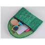 2024 new arrival Handmade Corn Straw Woven Women's Handbags Summer Beach Ladies Straw Clutch Beach Rattan purse