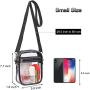 Large capacity transparent portable makeup storage bag waterproof travel pvc bags
