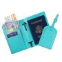 DC001 OEM Custom Logo High Quality Passport Wallet PU Travel Credit Card New Fashion Passport Holder Wallet