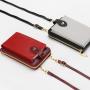 2024 Custom Square Vegan Leather PVC PU Short Women Coin Purse Cards Zipper Wallet Pouch Mini Crossbody Shoulder Passport Bag carteras para mujer