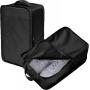 Gelory Custom Logo Portable Business Trip Travel Shoe Bag Waterproof Shoe Packing Cubes with Handle Holds 2 Pair of Shoes