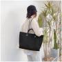 ZWY213 New Wholesale Ladies Chain Bucket Bag Canvas Daily Business Work Travel Tote Bag Simple Fashion Shopping Shoulder Bag