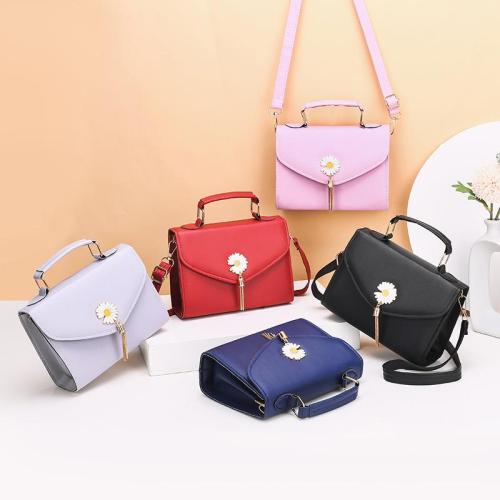 Hot sale women's bag new design women's handbag pu leather tassel 2024 new fashion crossbody shoulder bags ladies square bag