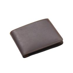 Shipping to FBA Bi-fold genuine leather men wallet