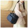 ZX075 Reusable Insulated Lunch Box Double Deck Soft Handle Cooler Bags Outdoor Fresh Keeping Thermal Insulated Shoulder Bags
