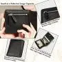 KBW540 Hot Sale Ladies Card Bag Leather Money Clip Creative Multi Card Space Multifunction RFID Thin Cowhide Wallet