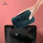 Toweling Travel Case Cosmetic Makeup Portable Pouch Carry Bag Toweling Soft Fabric Lady Toiletry Pouches Cosmetic Bags