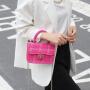 Wholesale Trendy Women Purses And Handbags With Two Material For Stylish Ladies