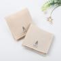 Custom Logo Printed Cotton Envelope Dust Gift Jewelry Bag Small Luxury Bracelet Necklace Jewelry Envelope Pouch