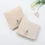 Custom Logo Printed Cotton Envelope Dust Gift Jewelry Bag Small Luxury Bracelet Necklace Jewelry Envelope Pouch