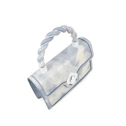 Women 2022 Ins Designer Metal Handle Mini Hand Bags Leather Purses and Handbags Ladies Shoulder Crossbody Bags