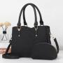 2024 New wholesale luxury leather fashion quilted leather bags set women's large capacity handbags For ladies