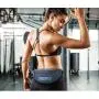 HR047 Newest Fashion Travel Waist Bag Elastic Woven Oxford Zipper Reflective Bag Outdoor Running Anti Water Phone Storage Bag