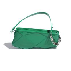 2024 Luxury Patent Genuine Leather Women's Bags Fashion Shape Ladies Underarm Bag