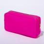 Keymay Stock USA Free Shipping 10 Color Makeup Bag Personal Bride Gift Organizer DIY Letter Nylon Toiletry Cosmetic Bag Cases
