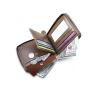 XL025  Men Wallet Luxury Classic Short Zip Style Card Holder Wallet For Men French Style Anti Water Business Person Purse