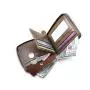 XL025  Men Wallet Luxury Classic Short Zip Style Card Holder Wallet For Men French Style Anti Water Business Person Purse