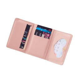 ZR095 INS Style Short Zero Wallet New Korean Version Cute Little Elephant Print Wallet Practical Cute Student Card Bag
