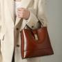 New Retro Style Bolsos De Mujer custom purse with logo ladies handbag tote leather hand bag for women