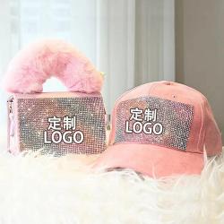 Handbag and cup Sets For Girls Custom women fashion handbags Purses Velvet Crossbody Bag Ladies wholesale women handbag