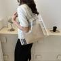 Hot selling  Women Clear Jelly Tote Beach Crossbody Transparent Messenger custom clear Shoulder Bag Handbag