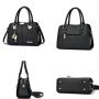 ZF238 PU Women bag High Quality Fashion Crossbody Bag Ladies Single Shoulder Handbag For Women Simple Stone Pattern Shell Bag