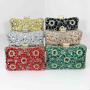 New arrival party bags with double-sided colorful bridal clutch purse ladies evening bag chain women clutch bag handbag