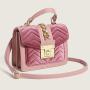 2024 new velvet rhombic chain handbags women fashion shoulder strap messenger bag