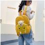 ZR468 Children's Backpack Kindergarten Little Bear Cute Light Cartoon Schoolbag Reflective Strip Safety Kids Bag Soft Baby Bag