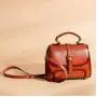 New Style Women Vintage Handbags For Women Genuine Leather Crossbody Bag Classic Ladies Shoulder Bags
