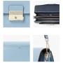 2023 New Ladies Luxury Solid Color Womens Crossbody Bags Female Underarm Bag Vegan Leather Women High Quality Shoulder Bags