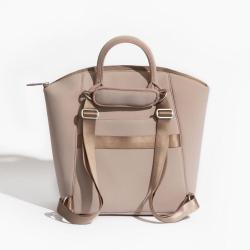 custom large capacity travel pu leather diaper bag waterproof mummy baby diaper bag backpack