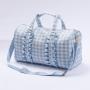 New Trends Hot Sale Designer Large Capacity Portable Ruffle Custom Duffle Bags Sports Duffel Bags Traveling Sports Bag