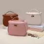 HR389 New PU Cosmetic Storage Bag Multifunctional Portable Handheld Bag Fashion Travel Organizing Portable Advanced Wash Bag