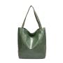 2024 Custom High Capacity Vegan Leather Women Luxury Tote Bag For Casual Shopping Weekend