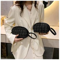 HR538 Women New Cosmetic Storage Bag Portable Handheld Phone Storage Bag Fashion Luxury Travel Organizing Advanced Wash Bag