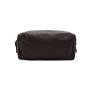 Factory customized makeup bag nice leather travel men make up brush shaving toiletry bags