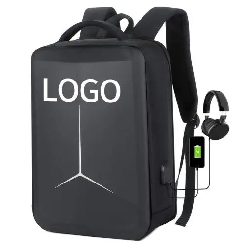 Custom Logo Excellent Quality Stylish Computer Smart Bookbag Rucksack Mens Business Usb Laptop Backpack