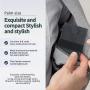 Minimalist Wallet for Men Slim Aluminum Metal Money Band Wallet With Cash Clip