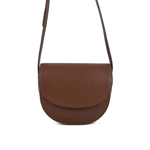 Classic Luxury Wholesale Pu Leather Fashion Brands Saffiano Women Handbag  Ladies Shoulder Saddle Bag