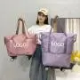 large capacity hand carry waterproof weekender duffel foldable duffle bag for women luggage travel bags with wheels