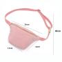 Eco Friendly Custom Kids Bum Fanny Pack Children Corduroy Crossbody Chest Bag Designer Sling Fanny Packs