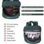 LOVEVOOK 2023 Waterproof High Quality School Travel Laptop Backpack 15.6 In for Work Business laptop backpack for women with USB